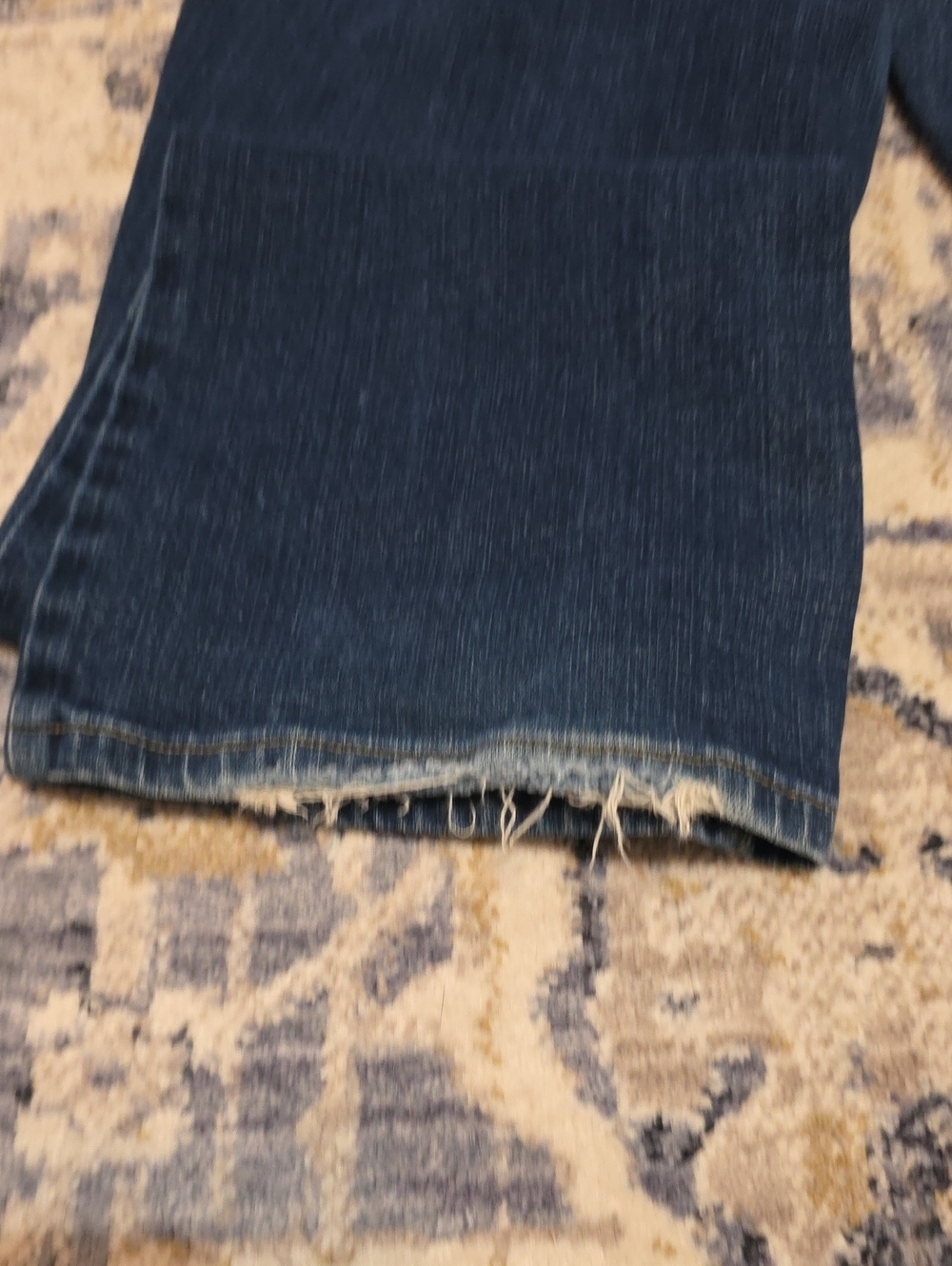 Levi's Dark Indigo 515 Boot Cut Jeans Size 4 Dark Wash - Picture 7 of 7